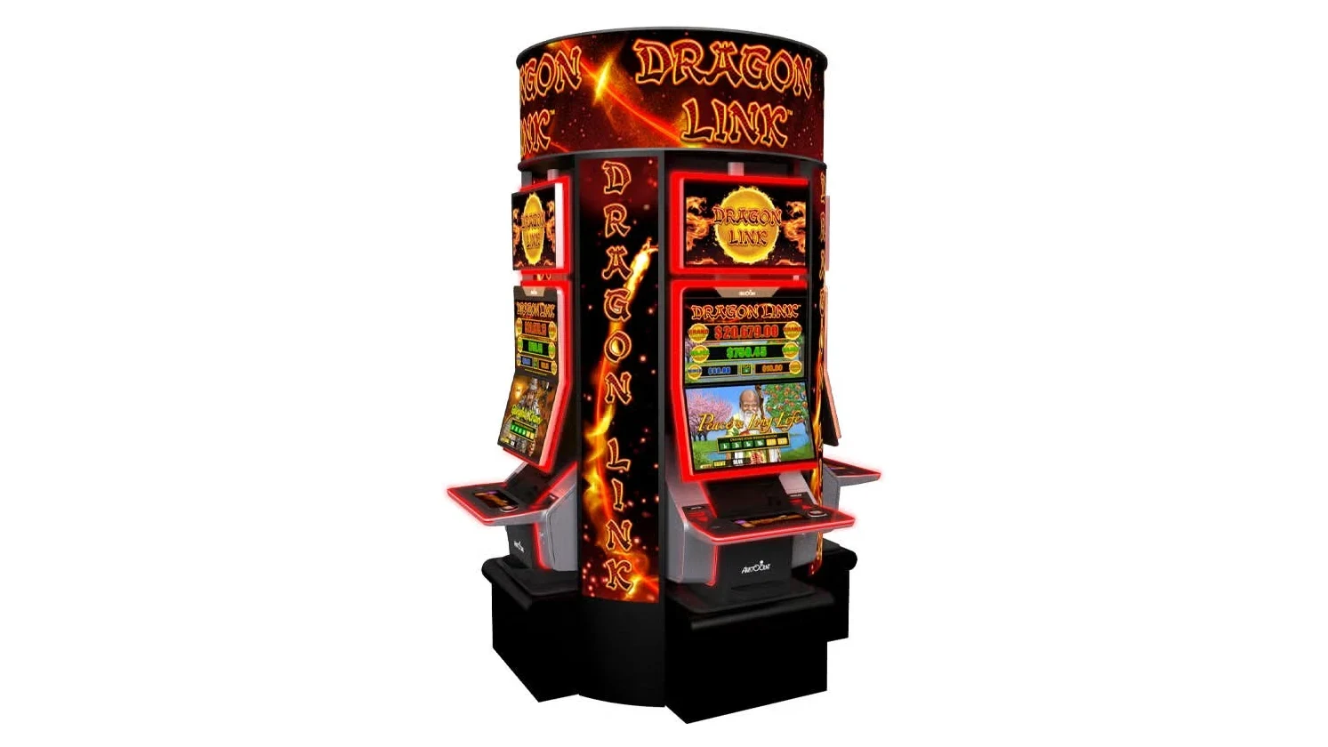 Aristocrat Dragon Link original slot machine cabinet