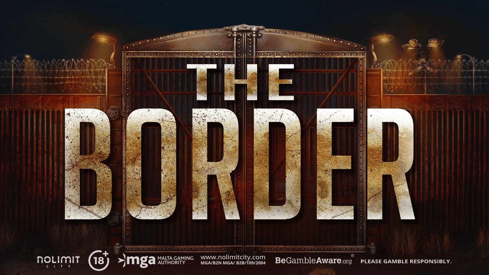 Official title image of Nolimit City's The Border