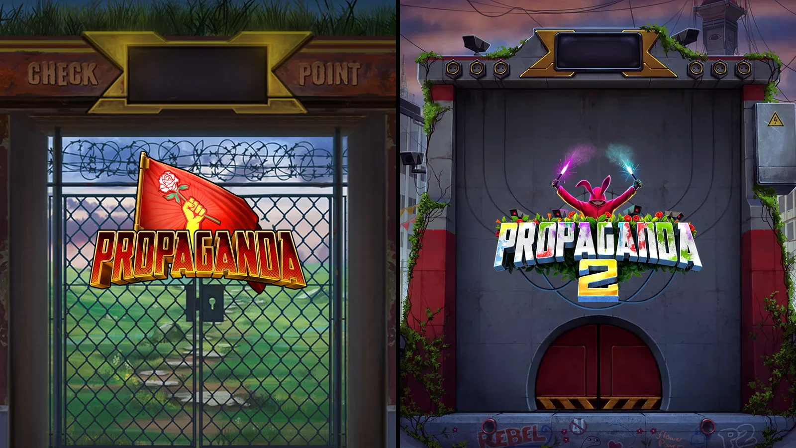 Propaganda vs Propaganda 2 backgrounds
