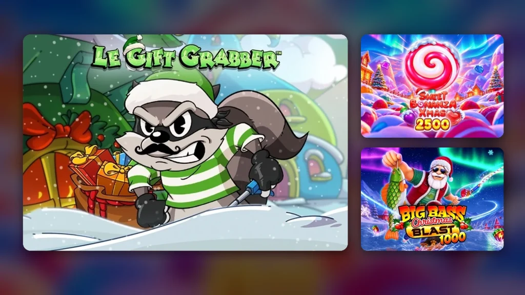 Especial de slots de Natal do fim de ano: Pragmatic Play coloca olhos em títulos populares e Hacksaw enche de Papai Noel a série Le