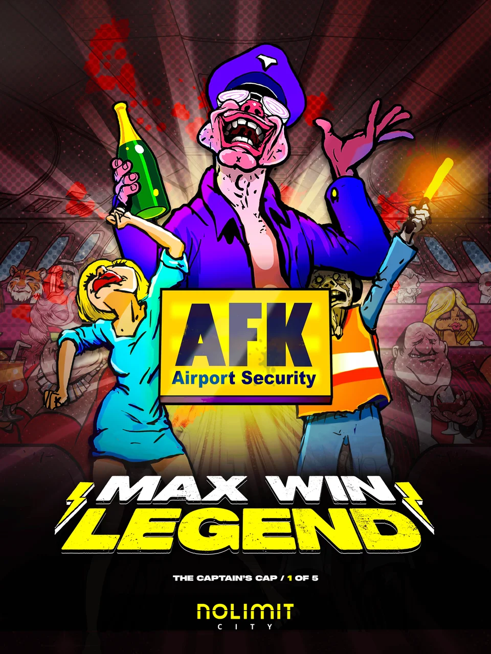 노리밋시티 맥스윈 레전드 AFK 에어포트 시큐리티 한정판 포스터