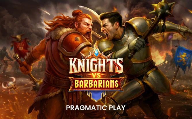 Knights vs Barbarians free slot demo