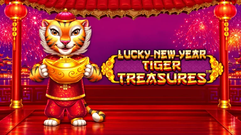 Lucky New Year - Tiger Treasures free slot demo